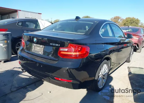 2014 BMW 228I from USA, damaged, VIN WBA1F5C59EVV99592